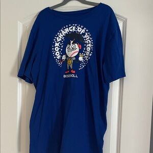 Boy’s Under Armour Royal Blue Baseball Graphic Tee